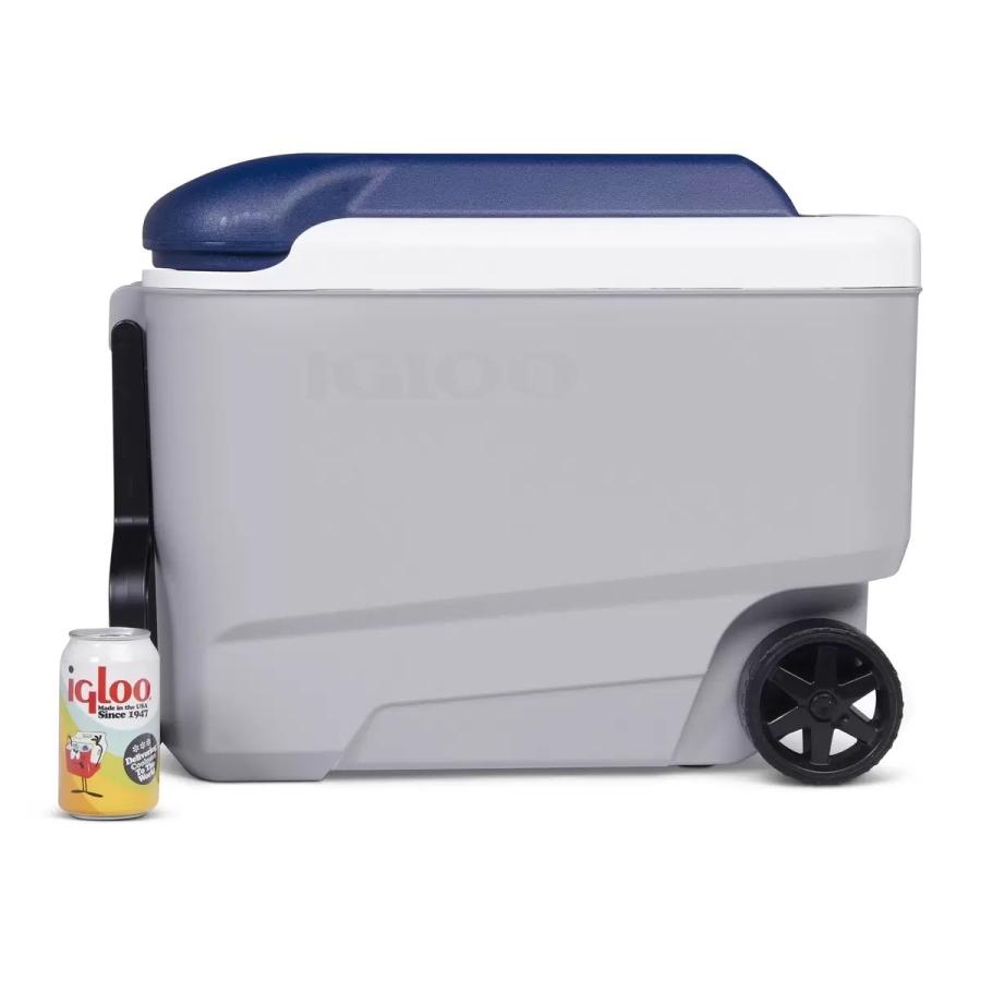 未使用IGLOOイグルー スチールクーラーボックス イグルーマックスコールド40クォート（37.8L）ローラークーラー