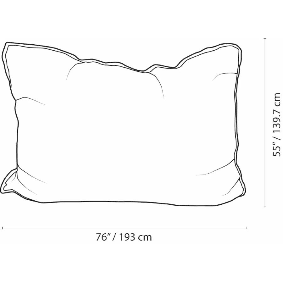 Lounge & Co ジャンボクラッシュピロー クッション ジャンボクッション