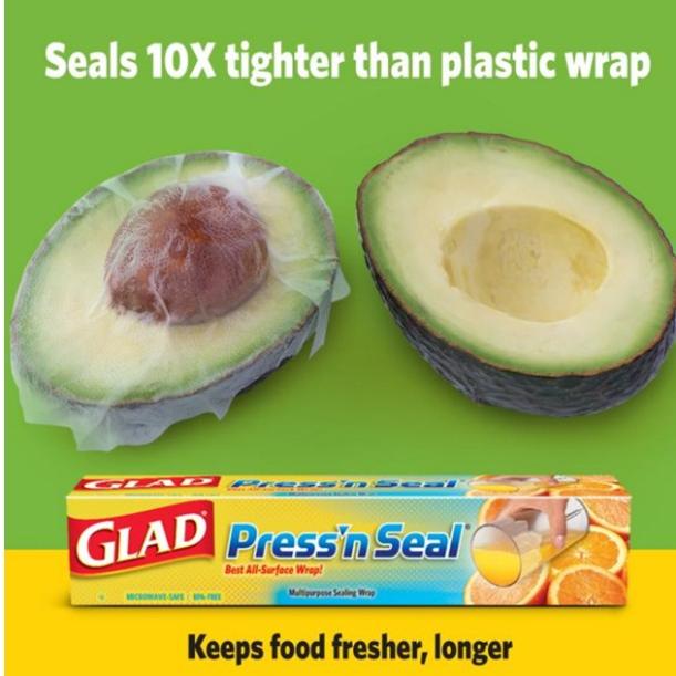 コストコ Costco ラップ フードラップ グラッド GLAD PRESS'N SEAL プレス シール プレスシール 通販 3本セット 幅