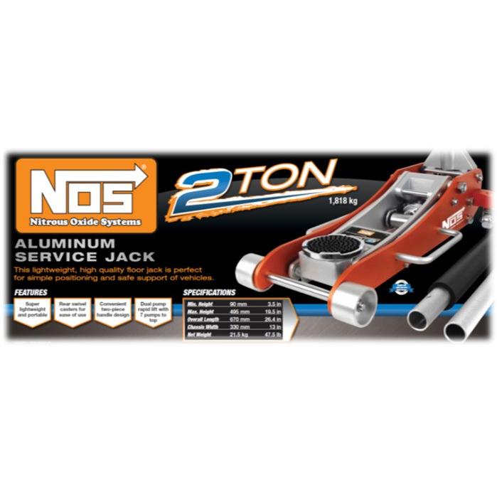 当日発送品 数量限定特価 NOS ノス 2t アルミジャッキ クイック