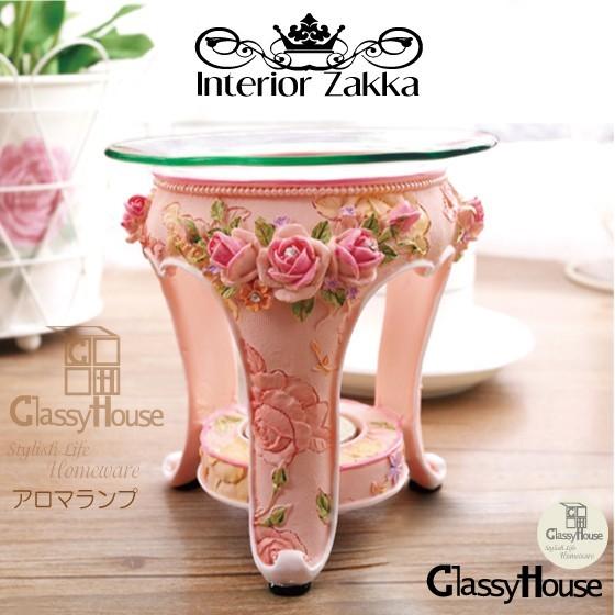 アロマランプ アロマキャンドル アロマテラピー 姫系 可愛い お洒落 バラ インテリア雑貨クラッシィハウス プリンセスローズアロマランプ C18ss 2 1 027 1 3601 Classy House 通販 Yahoo ショッピング