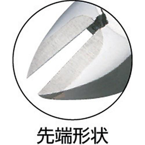フジ矢 超硬刃付スタンダードニッパ(ラウンド刃、バネ付) 125mm 460S-125|モノえーる|01