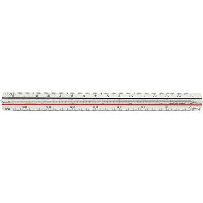 シンワ（工具） シンワ 三角スケール A−15 15cm 土地
