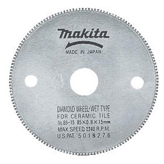 マキタ（makita） ダイヤモンドホイール用ダイヤ85湿式 磁器タイルの