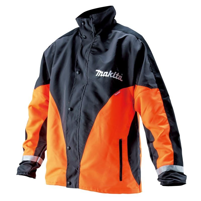 (マキタ) ワーキングジャケット Lサイズ A-67599 高視認タイプ 防護機能無し 胸囲120cmX桁丈87cmX着丈70cm makita マキタ（makita） 高視認タイプ ワーキングジャケットL(防護機能なし)L