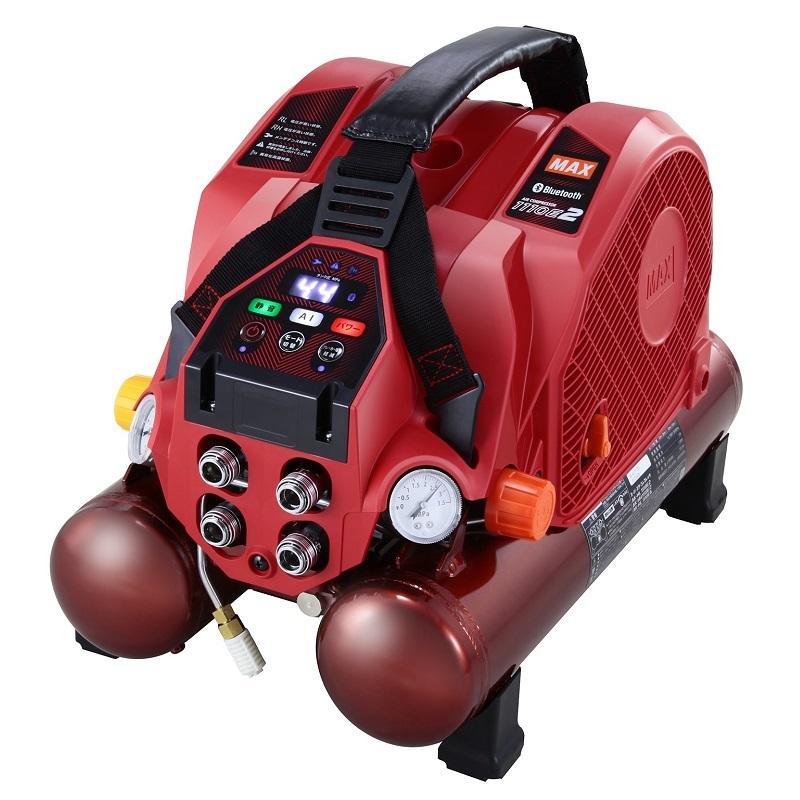 MAX 高圧/常圧 コンプレッサ AK-HL1110E2 [消音エアフィルター 