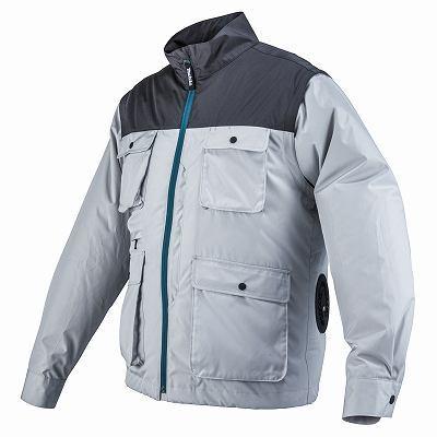 マキタ 充電式ファンジャケット FJ219DZM Mサイズ ファンユニットセット マキタ（makita） FJ219DZ (グレー) Mサイズ 充電式ファンジャケット
