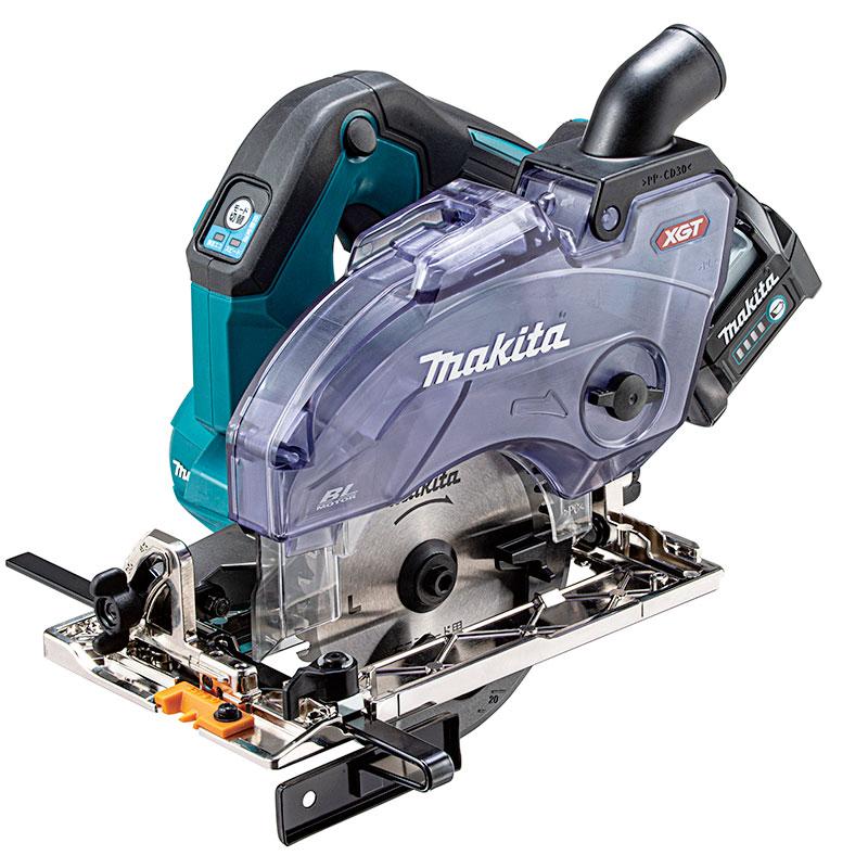 中古 マキタ 40V KS004GRDX 125mm 防じんマルノコ (BL4025 バッテリーｘ2個) マキタ（makita） KS004GRDX 125mm充電式防じんマルノコ 40Vmax/2.5Ah
