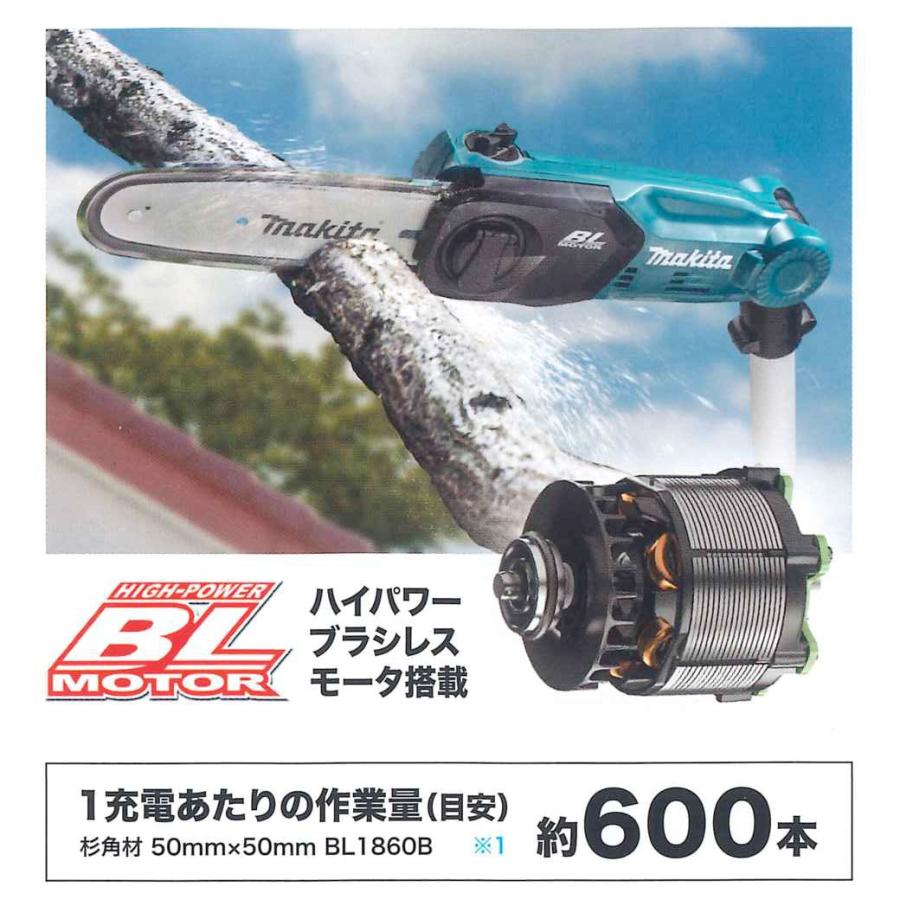 マキタ（makita） MUA200DZ 充電式高枝チェンソー 200mm 18V対応(本体
