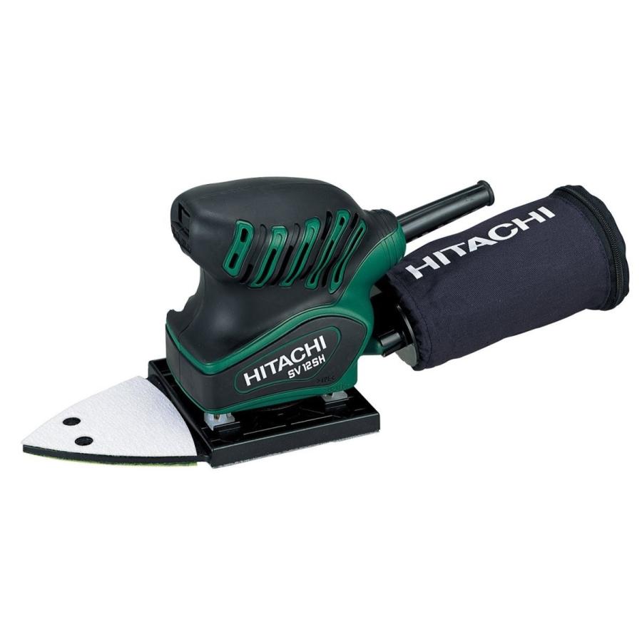 HiKOKI ミニサンダ SV12SH サンドペーパー(粒度100)三角･四角･ﾀﾞｽﾄﾊﾞｯｸﾞ付 HiKOKI（ハイコーキ） 【メーカー取寄せ】HiKOKI ミニサンダ SV12SH