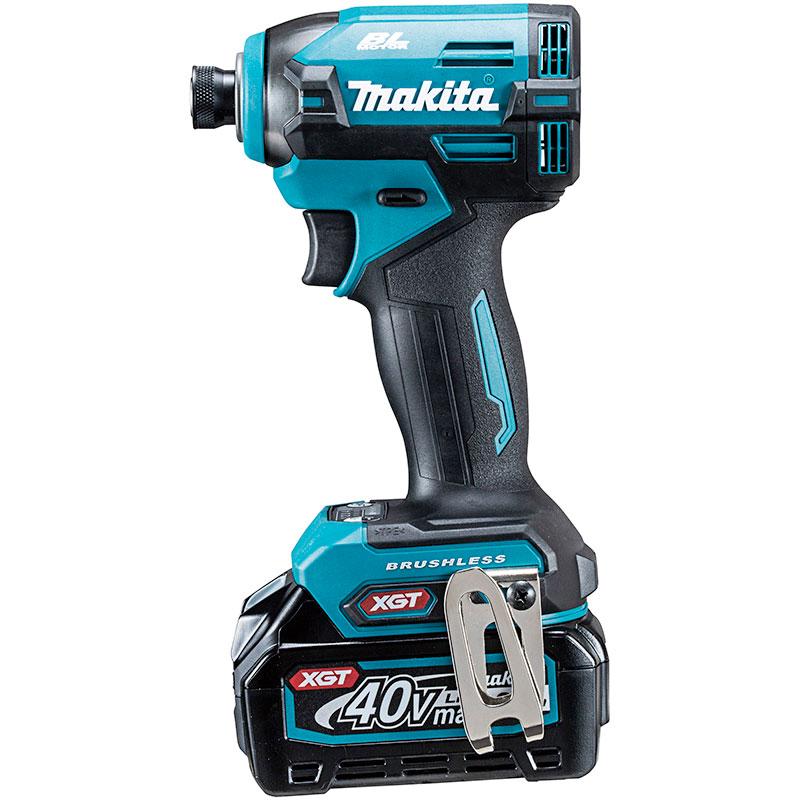 MAKITA マキタ 充電式インパクトレンチ TD003GRAX ブルー 充電器・充電池2個・ケース付 40v マキタ（makita） TD003GRAX 充電式インパクトドライバ 40Vmax/2.0Ah