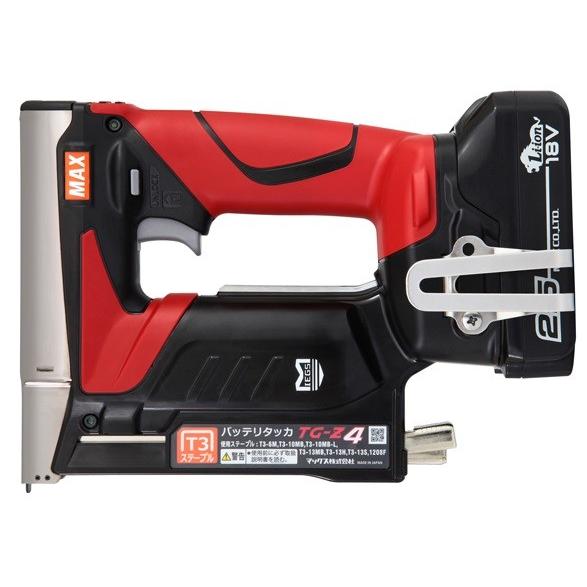 MAX 充電式タッカ TG-Z4 18V/14.4V(本体のみ) バッテリ・充電器別売  