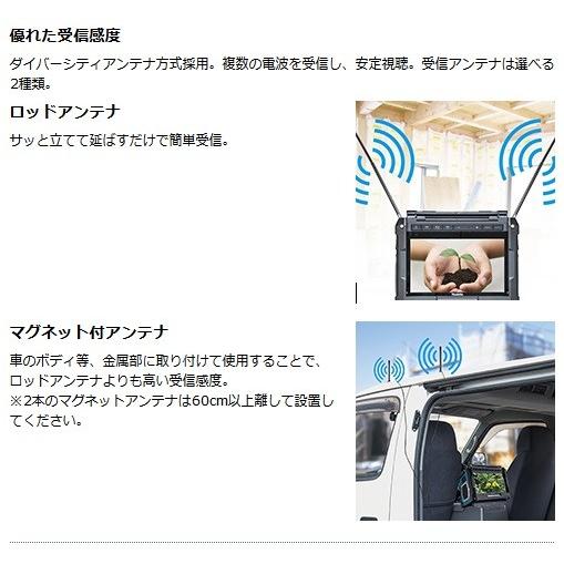 マキタ 充電式ラジオ付テレビ TV100 （本体のみ/バッテリ・充電器別売）の画像