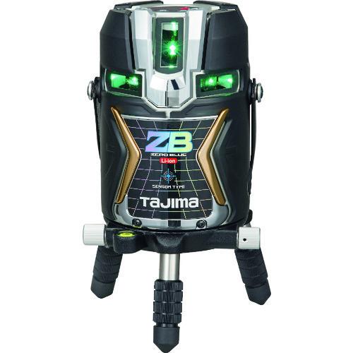 κκTAJIMA タジマ レーザー機器 レーザー墨出し器 キズ有 ZEROBLS-KJC ブラック Tajima（タジマ） レーザー墨出し器 ZERO BLUE センサーリチウム-KJC