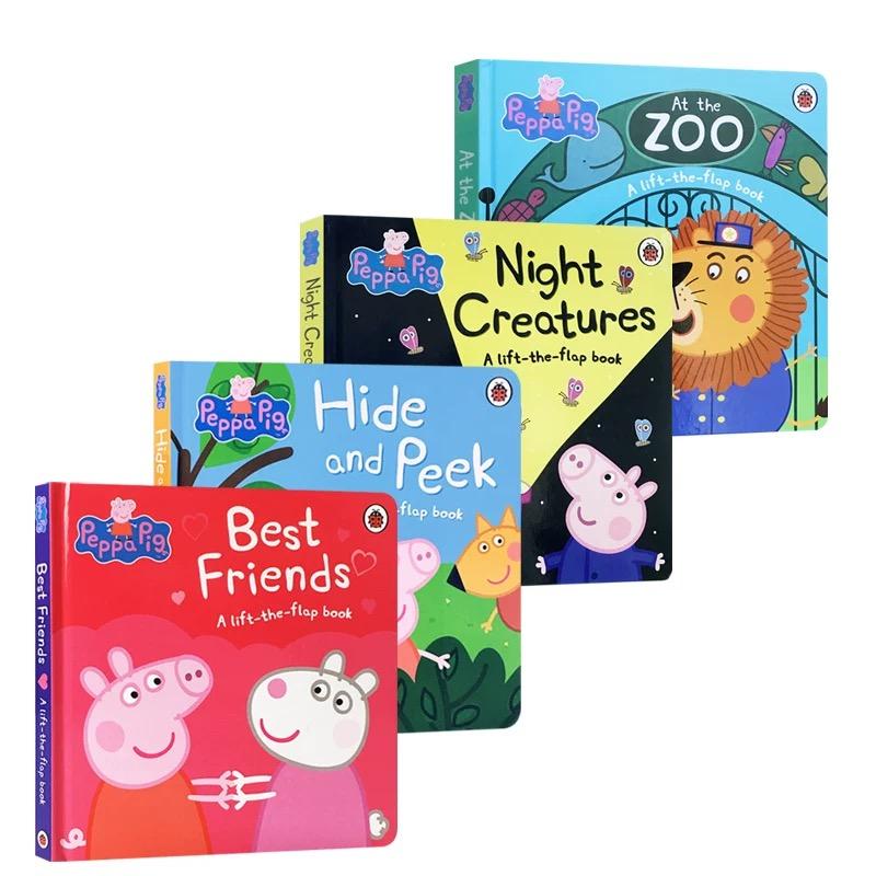 PEPPA PIG ペッパピッグ ボードブック 4冊 セット 英語絵本