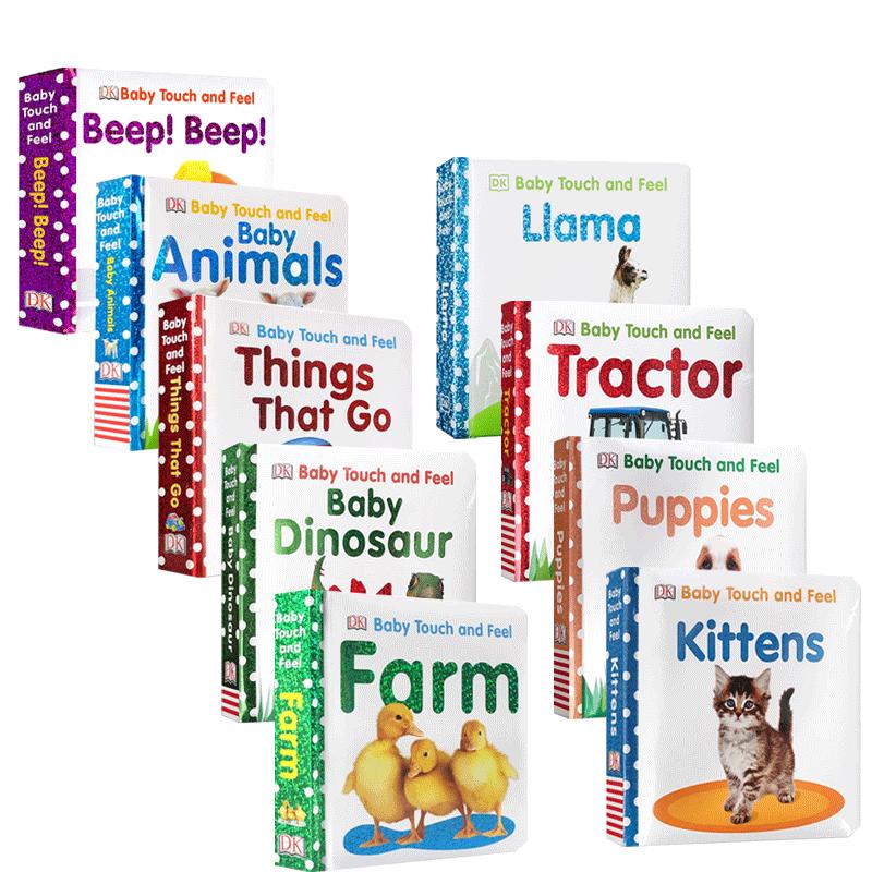 DK Baby Touch and Feel 9冊セット ボードブック 赤ちゃん ベービ 触る