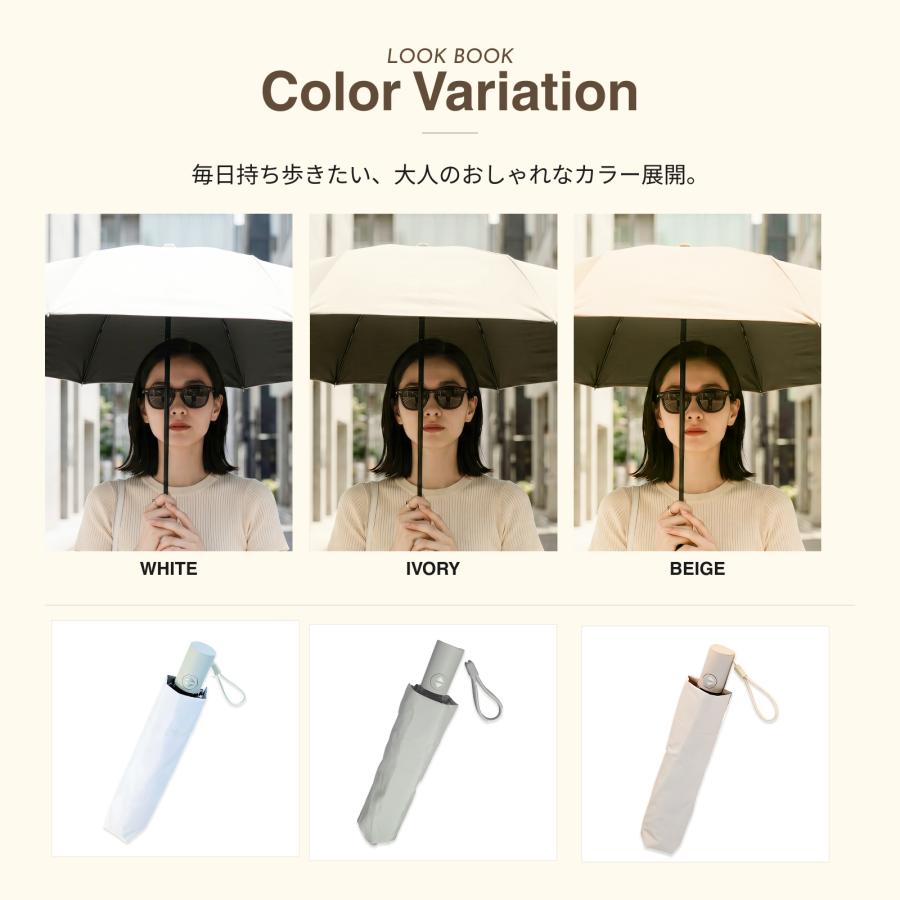 日傘 折りたたみ傘 レディース メンズ 完全遮光100% UVカット100% UPF50+ 自動開閉 形状記憶 軽量 超撥水 晴雨兼用 遮熱 ギフトBOX付 monozu |  | 14