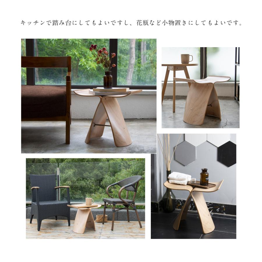 バタフライスツール リプロダクト　柳宗理 椅子 スツール チェア 黒　北欧 Amazon｜リコメン堂 スツール バタフライスツール 柳宗理 リ