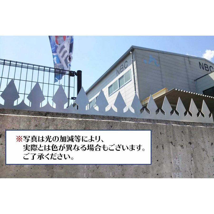 ツインピー デザイン 忍び返し 剣先型 : オーダー門扉・引戸の