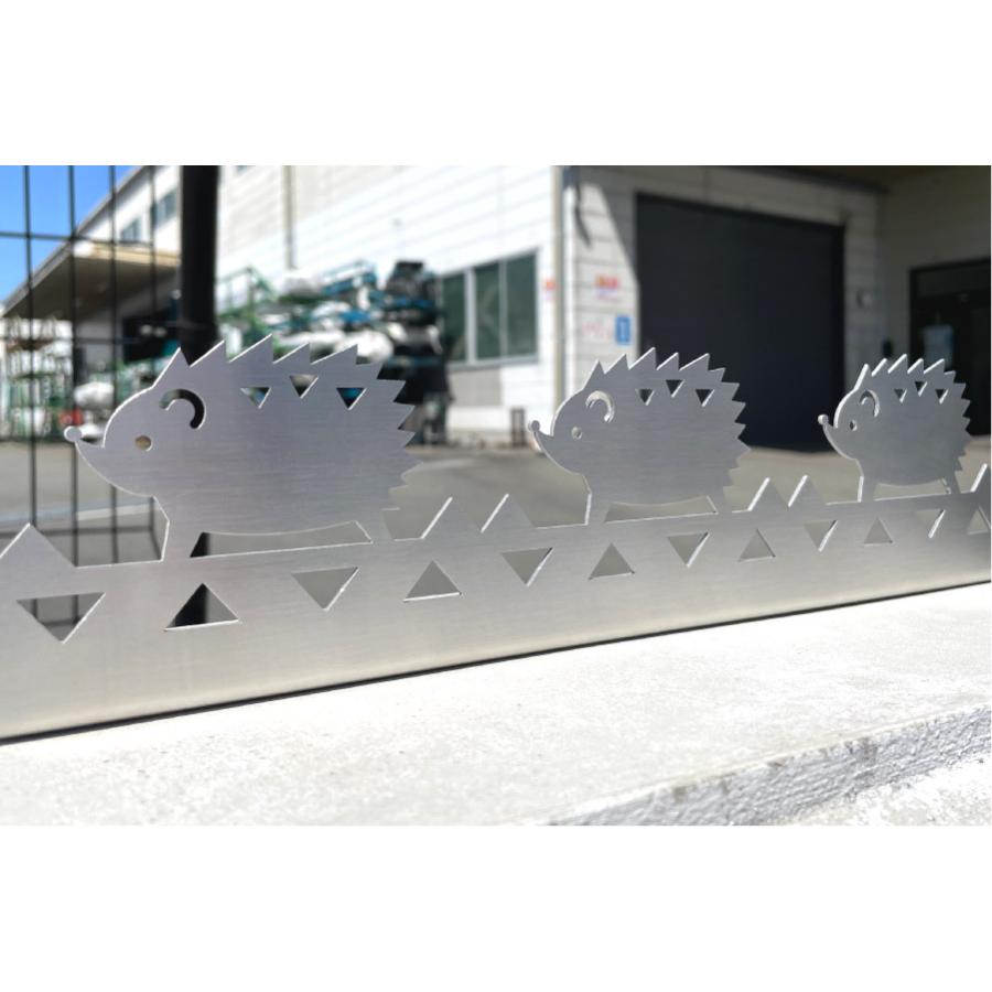 ツインピー デザイン 忍び返し ハリネズミ型ミニタイプ : オーダー門扉