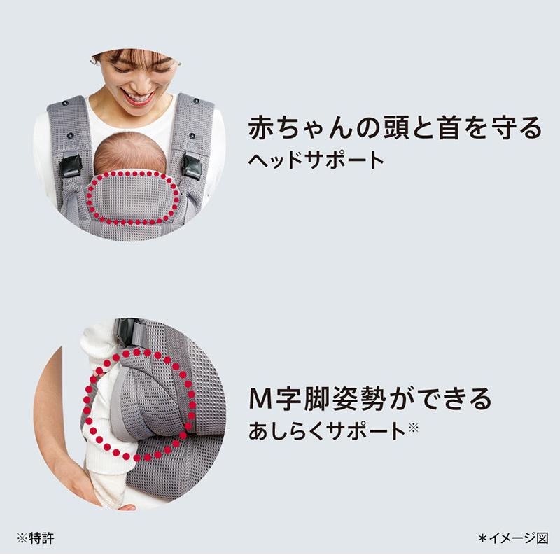 アップリカ（Aprica） ラクリスAB 4way 抱っこ紐Aprica おんぶ紐