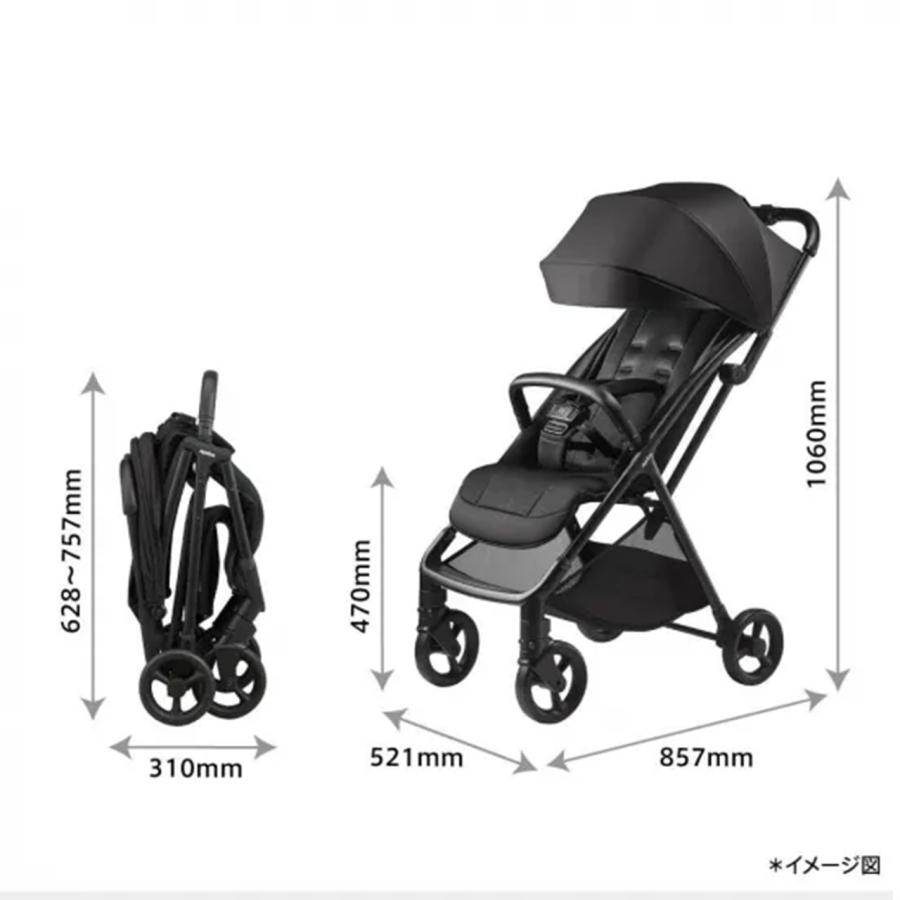 アップリカ（Aprica） ヴィットAB ベビーカー 片手でおりたたみ