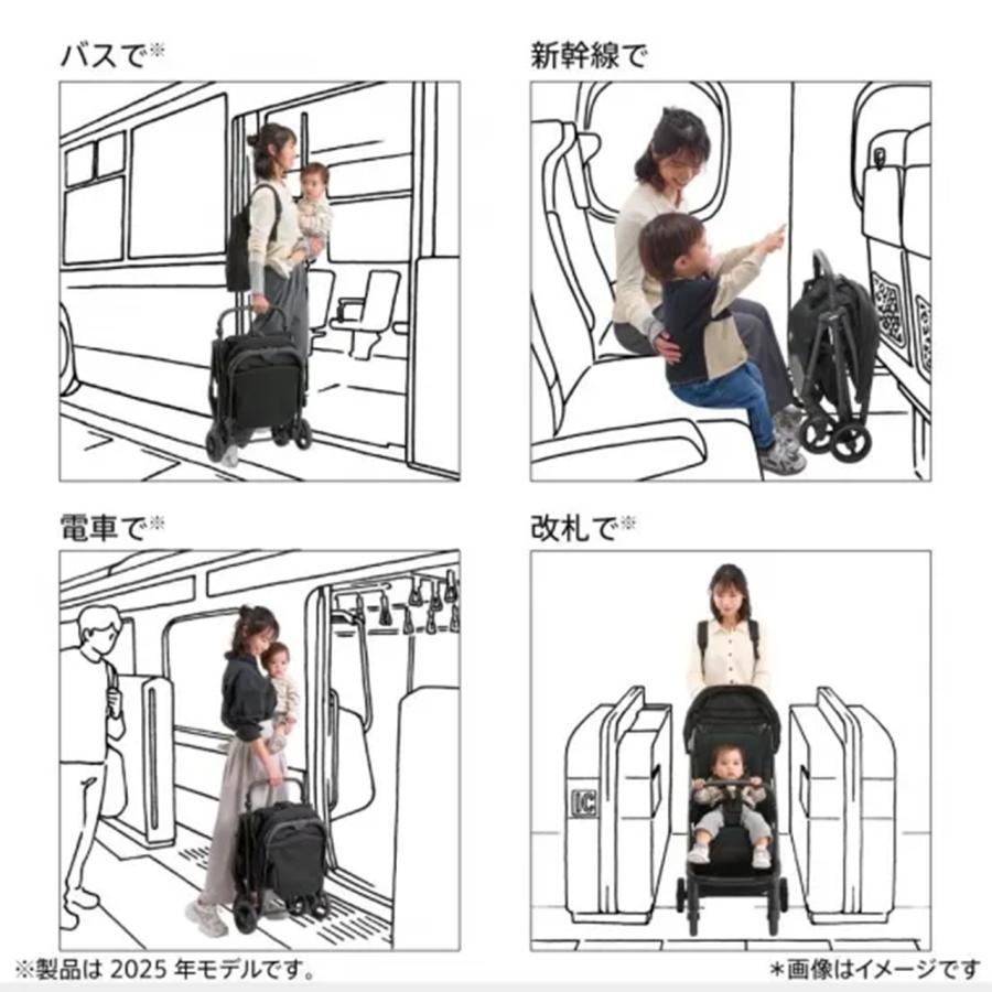 アップリカ（Aprica） ヴィットAB ベビーカー 片手でおりたたみ