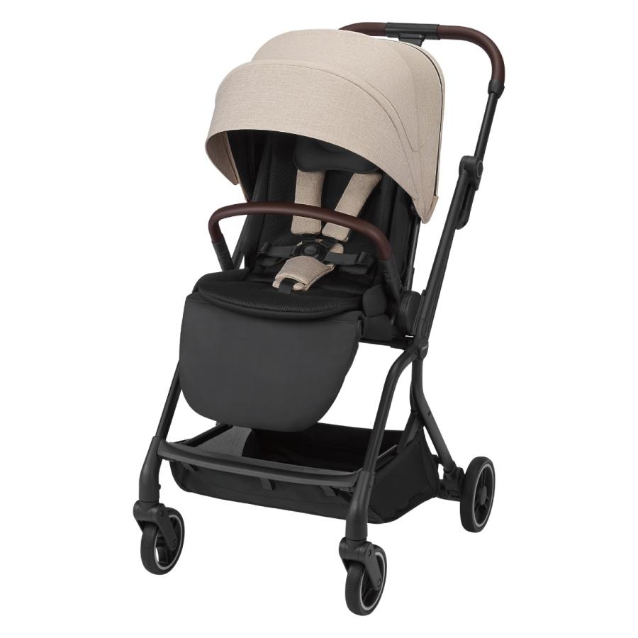 美品　コンビ　ベビーカー combi コンビ スゴカルα Light エッグショック AX フェザー