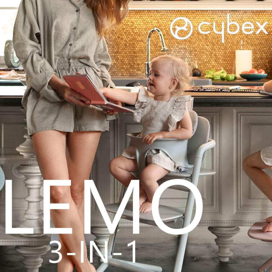 大幅にプライスダウンレモ3in1 レモチェア ベビーチェア cybex LEMO メーカー保証２年 サイベックス キッズチェア ハーネス スリーインワン