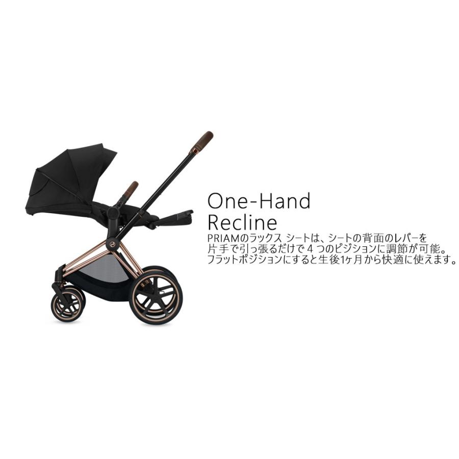 ベビーカー Cybex Priam サイベックス プリアム フレーム＆シート ＋ シートパックJP4