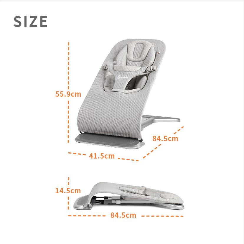ergobaby（エルゴベビー） エボルブ バウンサー メッシュ ゆりかご 