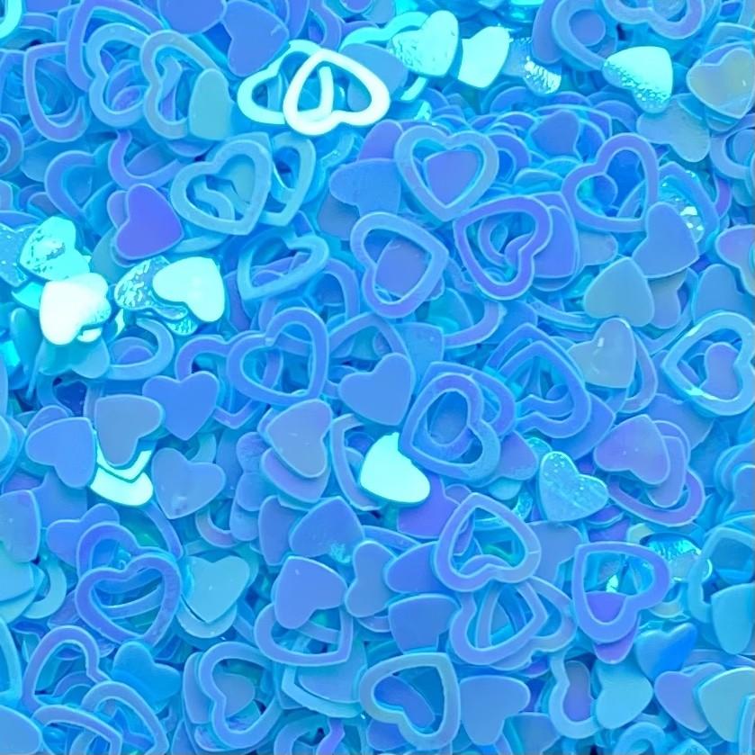 約10g キラキラ ハート コンフェッティ ホログラム スパンコール