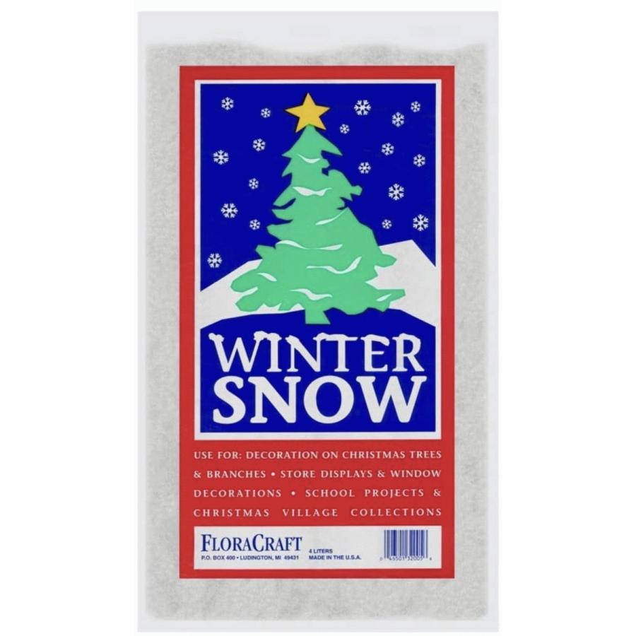 プラスチックスノー ハードタイプ slime プラスチックスノー ハードタイプ 4リットル FloraClaft WinterSnow