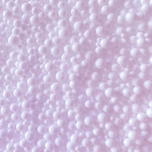 500cc ホワイトフォームビーズ 白 発泡ビーズ 1~5mm サイズミックス  