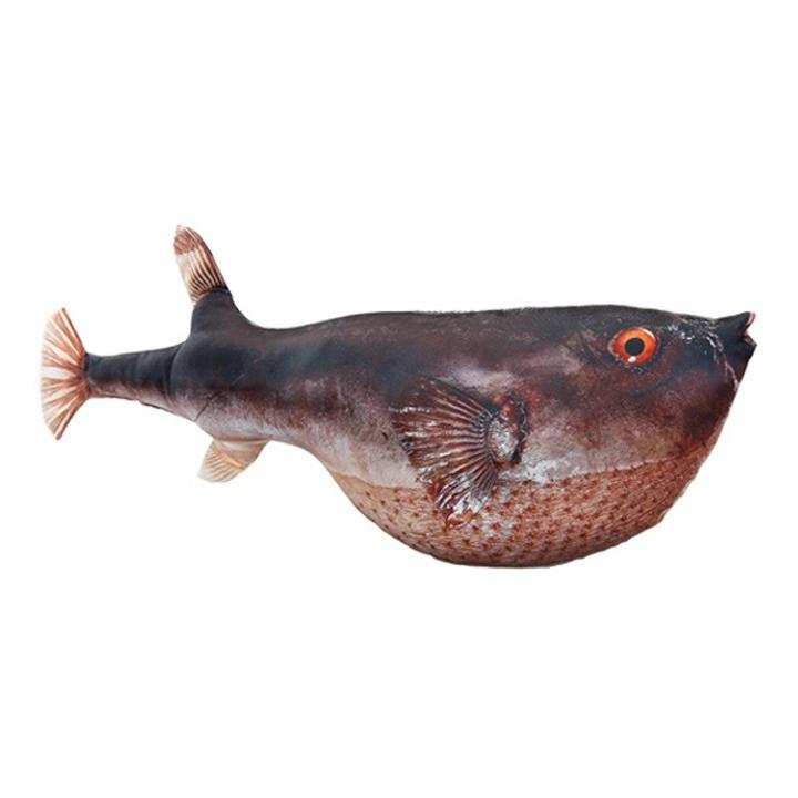 Fish Fancy 可愛い ふぐ Blowfish クッション 美しい光沢のサテン生地100 ハンドメイド製 Gift包装無料 Mst Csn Blwf Monster Mall 通販 Yahoo ショッピング