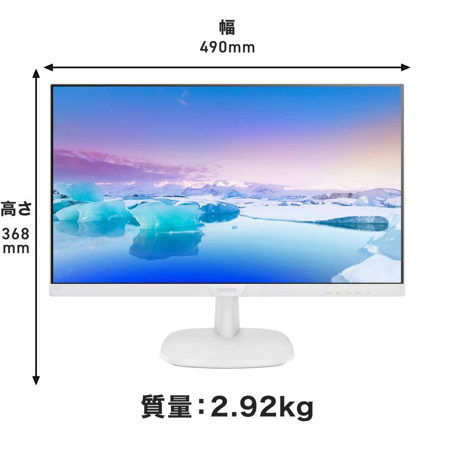 整備済み品】液晶モニター 21.5インチ フルHD (1920x1080) IPSパネル