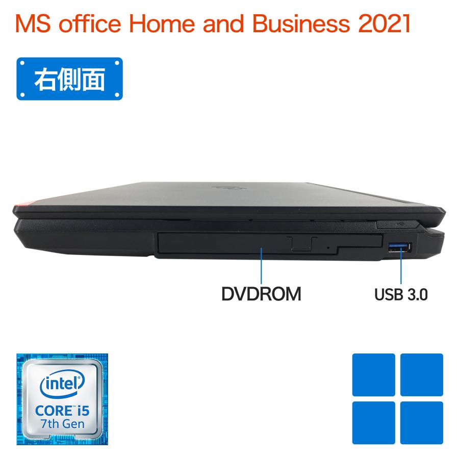 LIFEBOOK ノートパソコン A577 15.6型 第7世代 Corei5 16GBメモリ 新