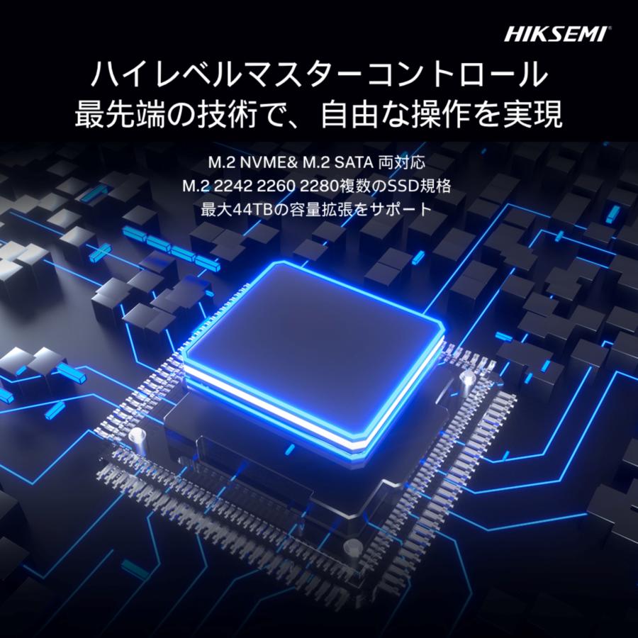 一体型PC/Win11対応/メ8/NVMeSSD+HDD/Office/極美品 HIKSEMI HIKSEMI M.2 SSD 外付けケース RGBライディング フルアルミ筐