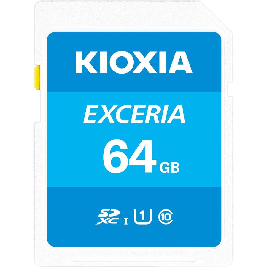 KIOXIA(キオクシア) SDカード 64GB SDXC UHS-I Class10 読出速度100MB/s 国内正規品 KLNEA064G（Yahoo!・モンスターストレージ）