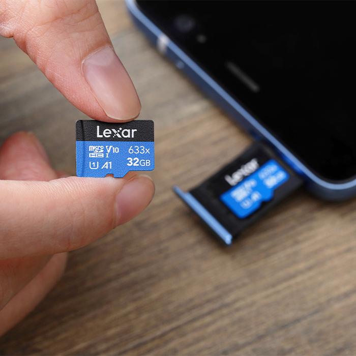 レキサー Lexar microSDHC/microSDXC メモリーカード 256GB Lexar High-Performance 633x UHS-I カード BLUE シリーズUHS-I A1 U1 V30｜monster-storage｜02