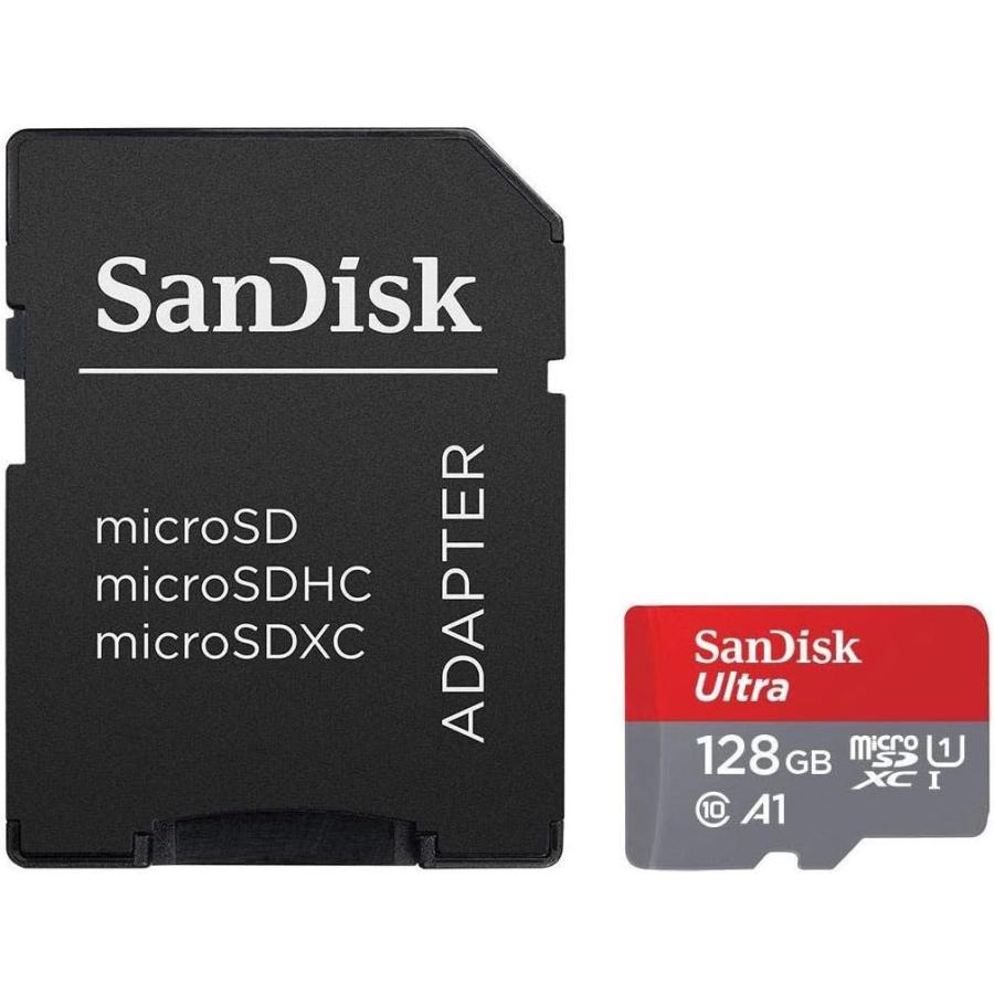 SanDisk Ultra microsdカード 128GB microSD カード UHS-I U1 Class10 