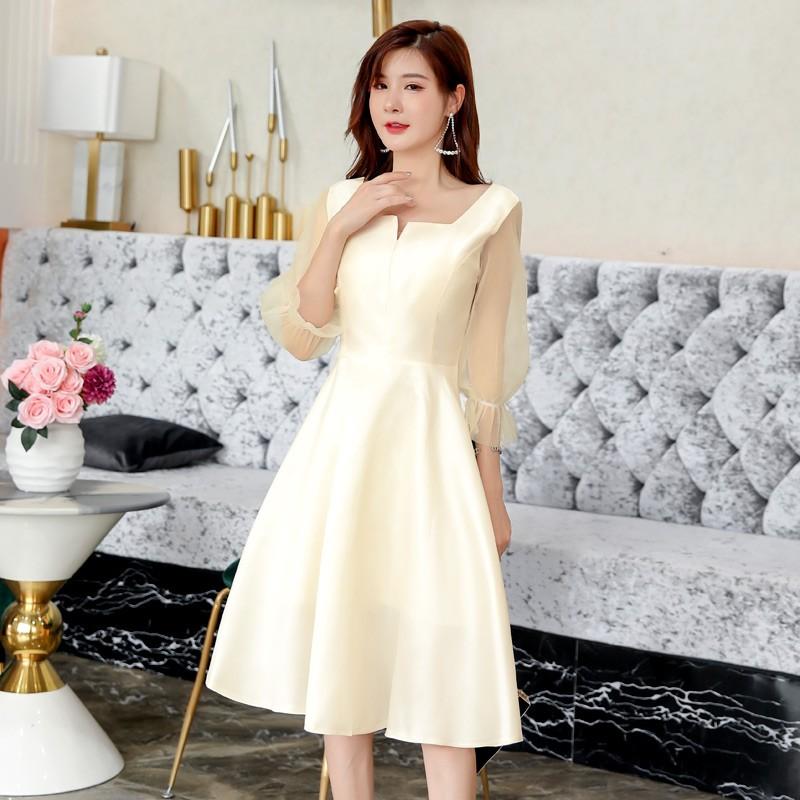 骨格ウェーブ ミディカジュアルフォーマル 全3色 M 5l 出かけ パーティードレス 結婚式 ステー 艶感サテン 異素材切替 ドレス ワンピース Yf Yl Lsfs 9981 Monsteratokyo 通販 Yahoo ショッピング