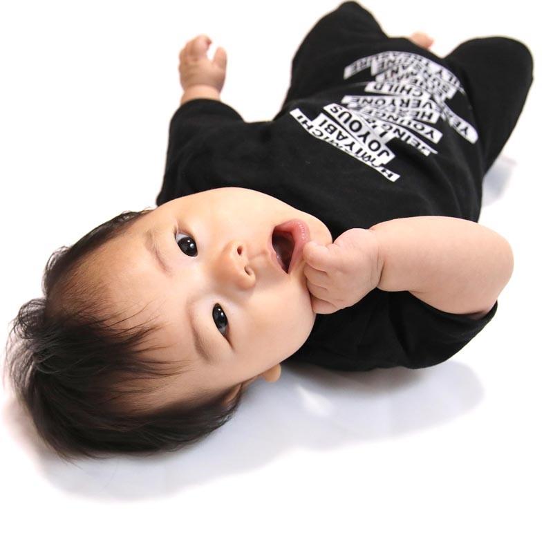オリジナル写真プリント ベビーロンパース 作成70cm 80cm ブラック 5 6oz 1枚からオーダー可能 1print 0 Bk 1print 0 Bk Monster Kids Store ボディピアス 通販 Yahoo ショッピング