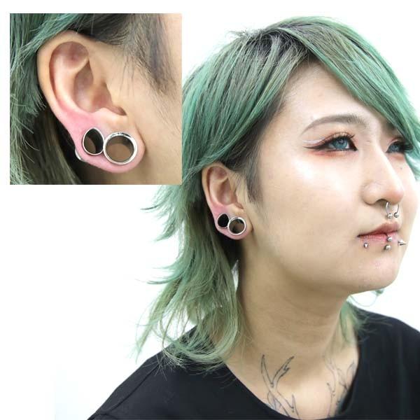 ボディピアス 2G〜16mm ティアドロップダブルフレアアイレット BPDF-38