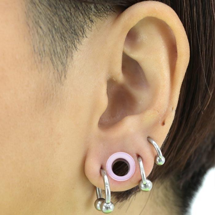 ボディピアス 2g 0g 00g ボロシリケイト ライトピンク シングルフレア Bphf 11 ボディーピアス 拡張 ホールピアス Bphf 11 Monster Kids Store ボディピアス 通販 Yahoo ショッピング