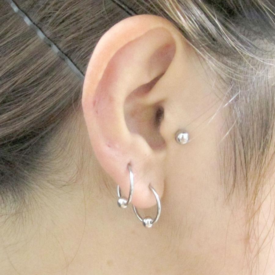 ボディピアス 16G スタンダードラブレットスタッズ (1.2mm) シャフト