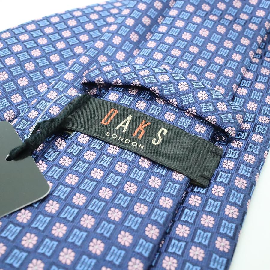 ダックスロンドン DAKS LONDON ネクタイ 麻 シルク 絹 正規品 新品 送料無料 DK081｜monstyle｜05