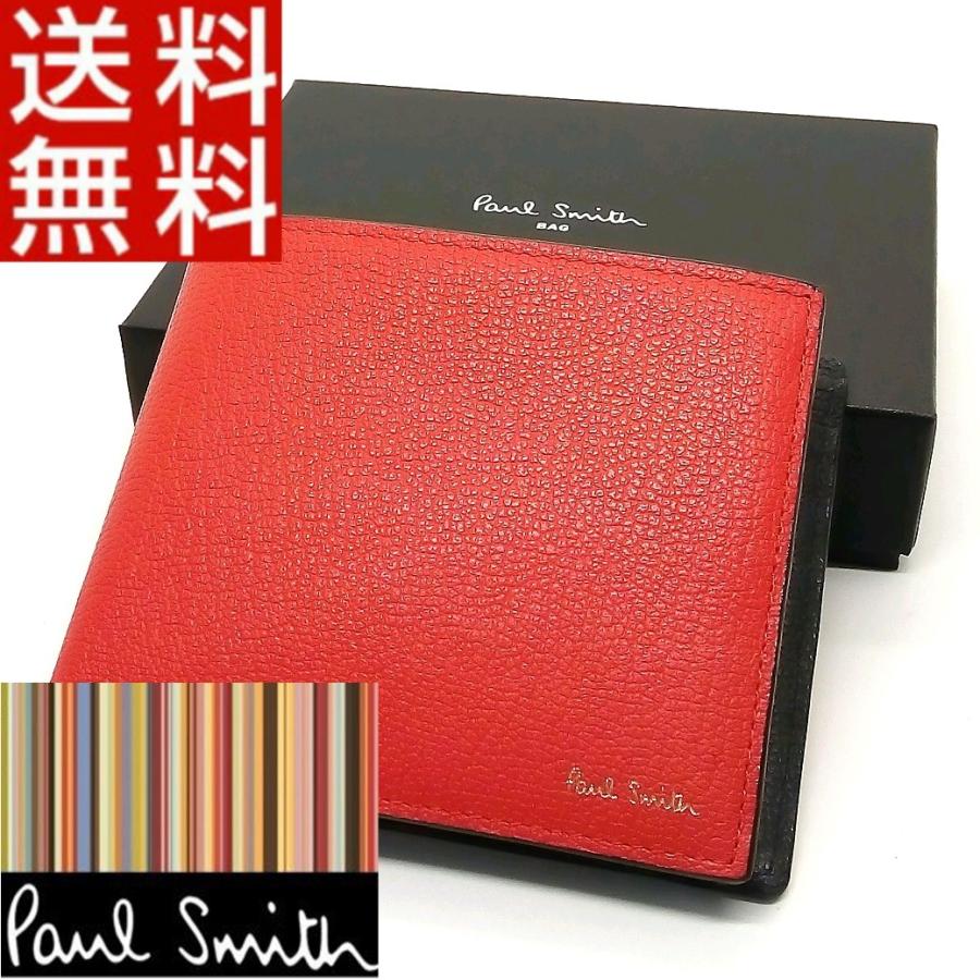 ポールスミス Paul Smith 財布 2つ折り カラーブロックゴート ゴート