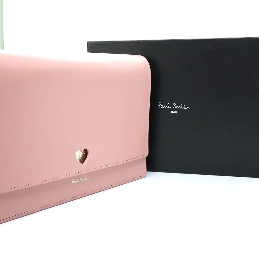 ポールスミス Paul Smith バッグ ショルダー カットアウト 2WAY 牛革