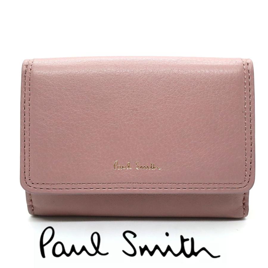 ポールスミス Paul Smith 財布 折りたたみ ダブルステッチディテール  